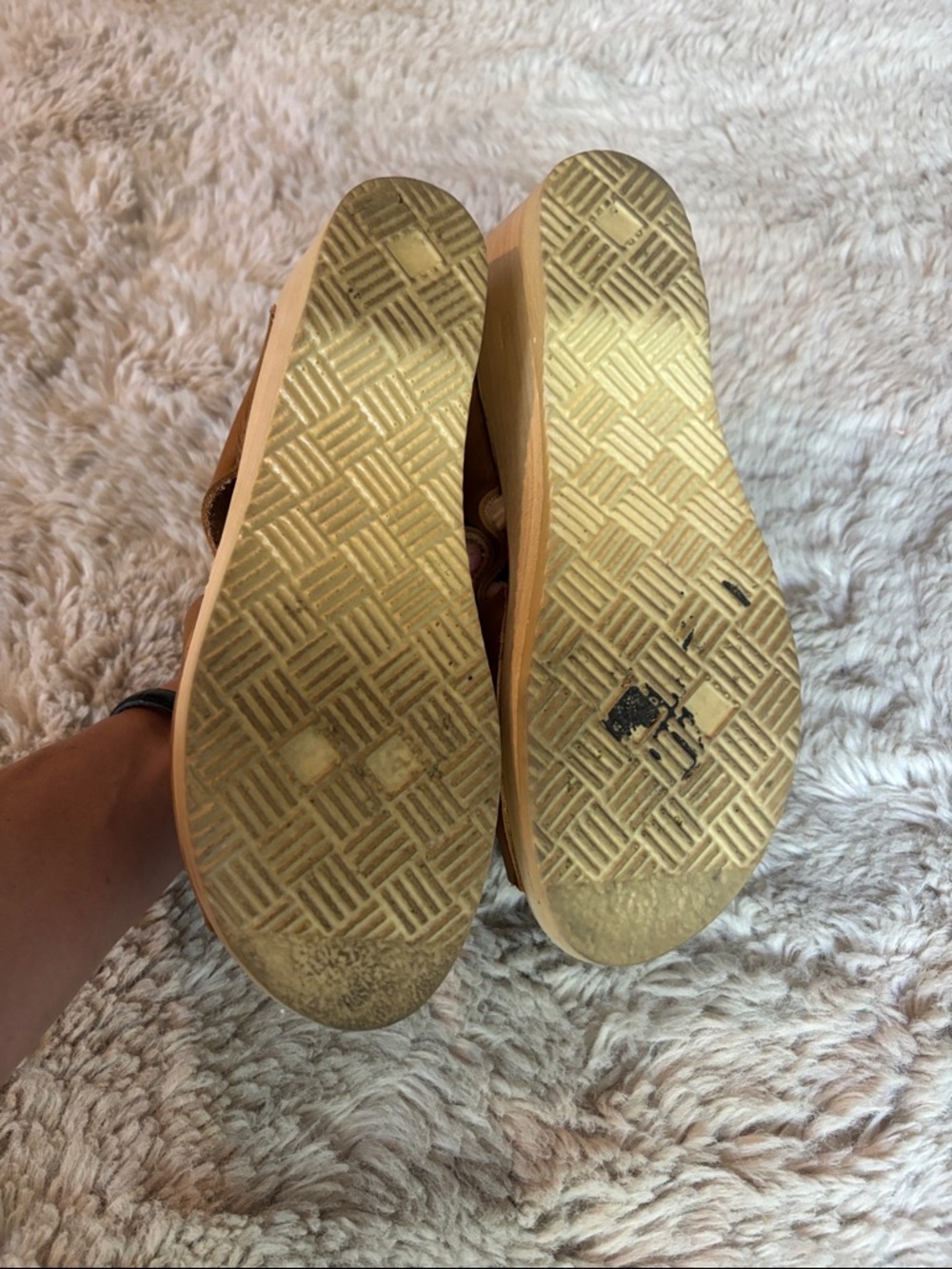 No. 6 Wedge Crossover Sandals - Picture 7 of 7